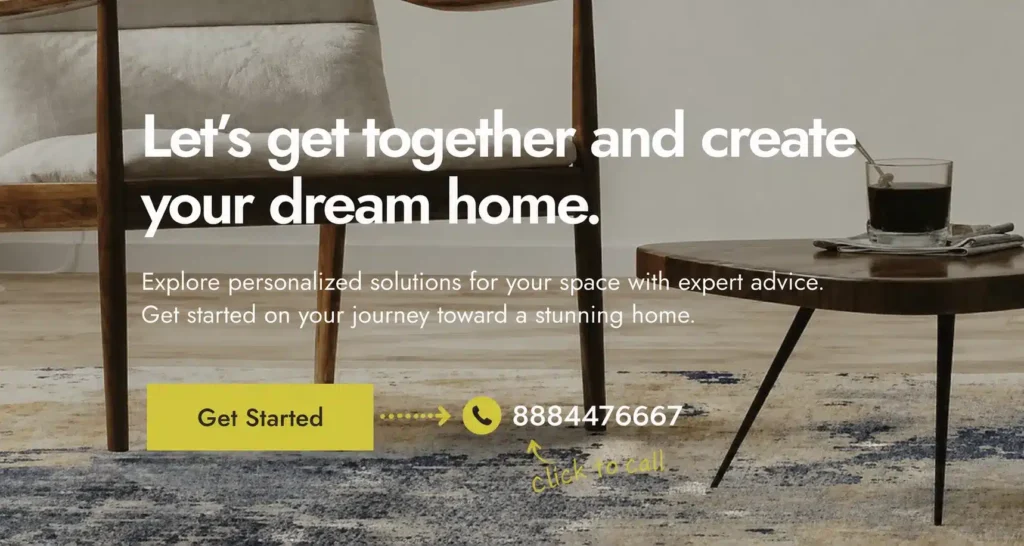 Touchstone Interiors' homepage looked polished, but the forensic investigation found problems beyond visual design. A website can look good and still fail as a business asset.