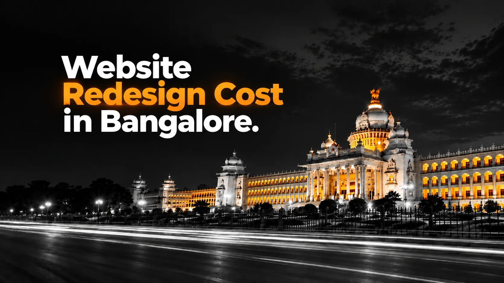 How much does a website redesign cost in Bangalore?